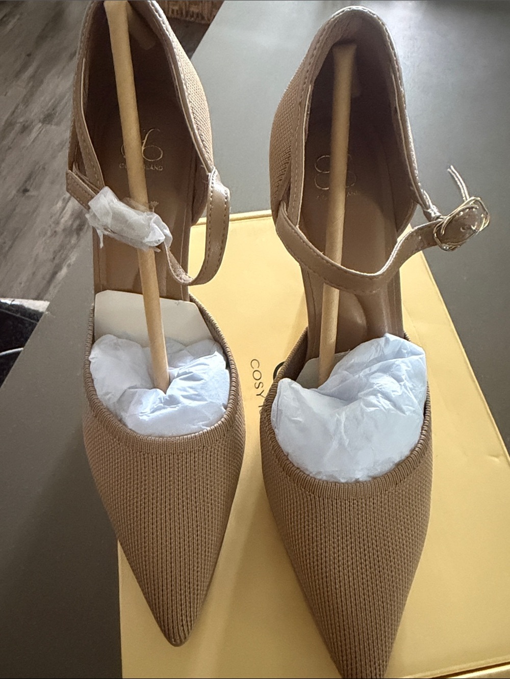 Spotlight Strapped Stiletto Pump from Cozy Island
